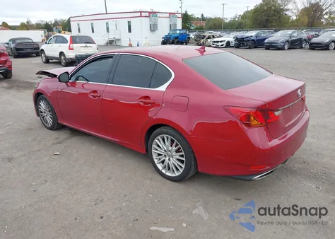 2013 Lexus Gs 350 from USA, damaged, VIN JTHCE1BL2D5004893